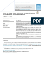 HAMAMA-Seeing The Siblings-Gender Differences in Emerging-Adult Siblingsof Individuals With Autism Spectrum Disorder