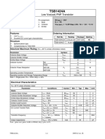 TSB1424A: Low Vce (Sat) PNP Transistor