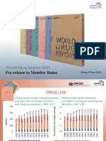World Drug Report 2019: Pre-Release To Member States