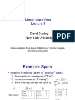 Lecture3 - Linear Classifiers