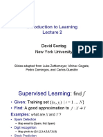 Lecture2 - Introduction To Learning