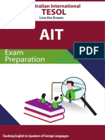 Ait Tesol - Exam Preparation Manual