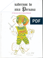 Cuaderno de Musica Peruana Año 3 No 5