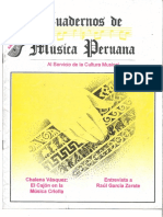 Cuaderno de Musica Peruana Año 1 No 2