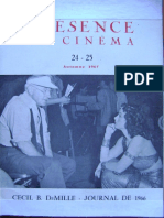 Presence Du Cinema 24-25 Cecil B. DeMille