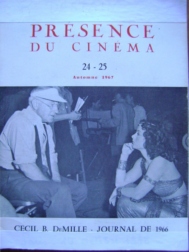 Pourquoi Mon Wiko Rainbow Jam Ne Reconnais Plus Mon Schéma Presence Du Cinema 24-25 Cecil B. DeMille | PDF | Paramount Pictures