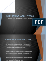 NIIF PARA LAS PYMES Vs 2015