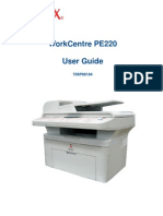 Workcentre Pe220 User Guide