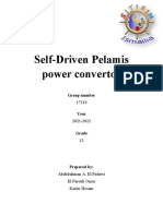 Self-Driven Pelamis Power Convertor: Group Number