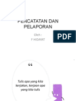 Pencatatan Dan Pelaporan