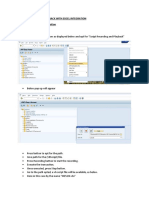 SAP Script Recording & Playback With MS Excel Integration