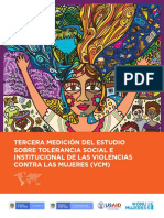 Tercera Medición Estudio Sobre Tolerancia. Informe Completo