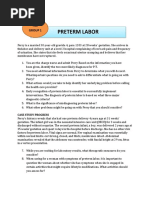 Preterm Labor Case Analysis For High Risk Antepartum