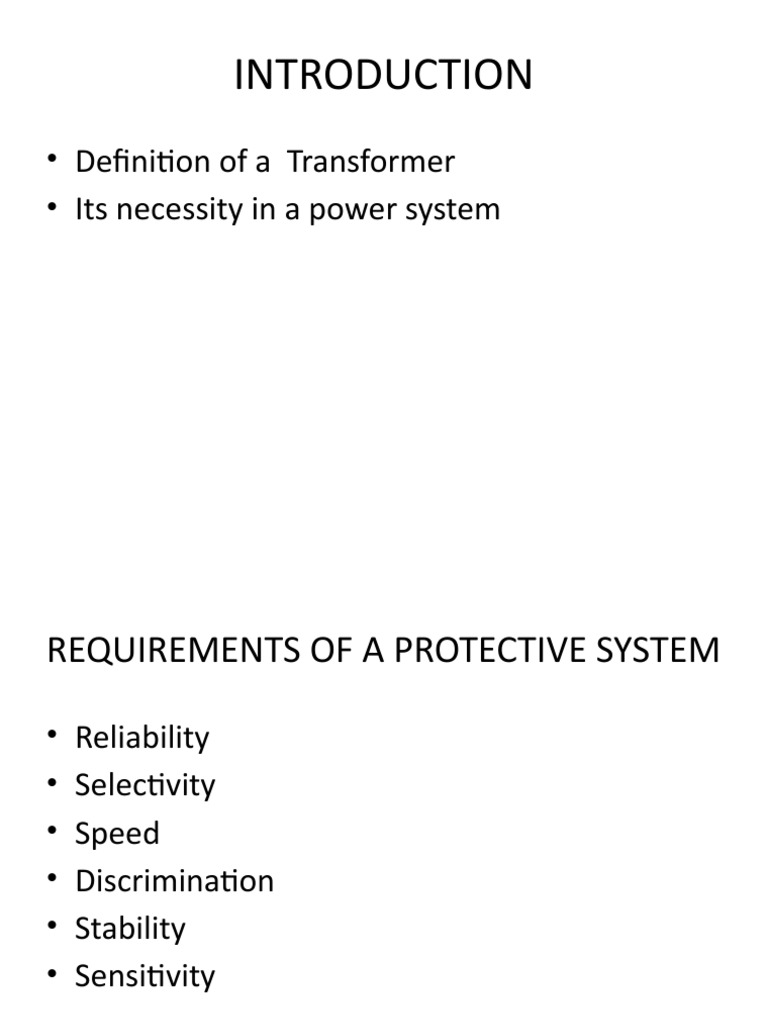 Definition of A Transformer Its Necessity in A Power System PDF