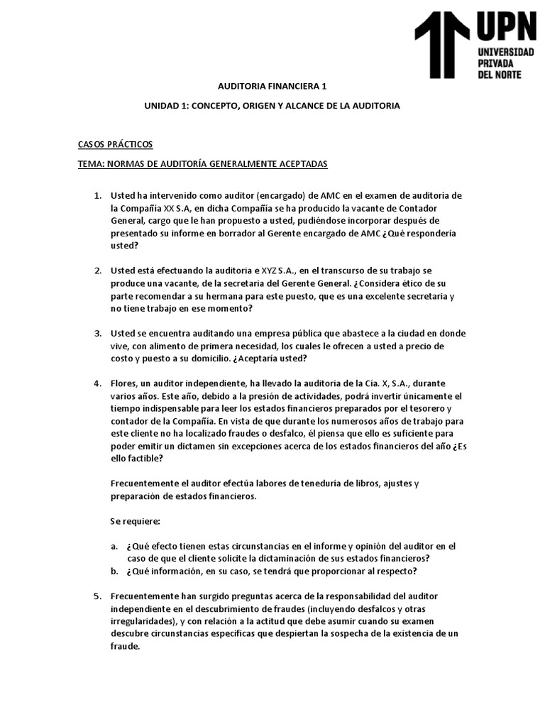 Conceptos Clave de Auditoría Financiera | PDF | Auditoría | Contralor