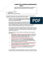 Trabajo Final Perú en El Contexto Internacional - 2021-1