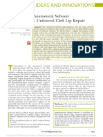 The Essential Anatomical Subunit Approximation Unilateral Cleft Lip Repair