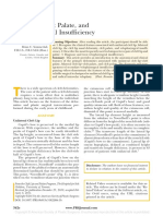 Cleft Lip, Cleft Palate, and Velopharyngeal Insufficiency: Learning Objectives