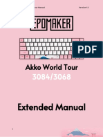 Akko World Tour Extended Manual 3068 3084 1.2
