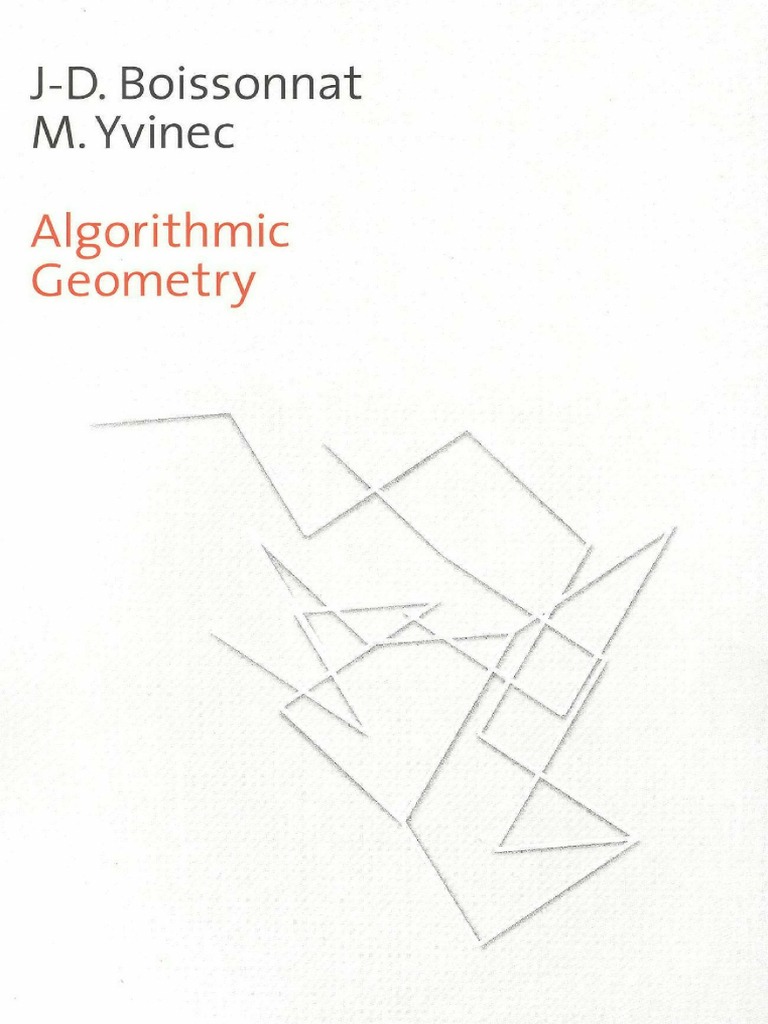Algorithmic Geometry | PDF | Time Complexity | Geometry