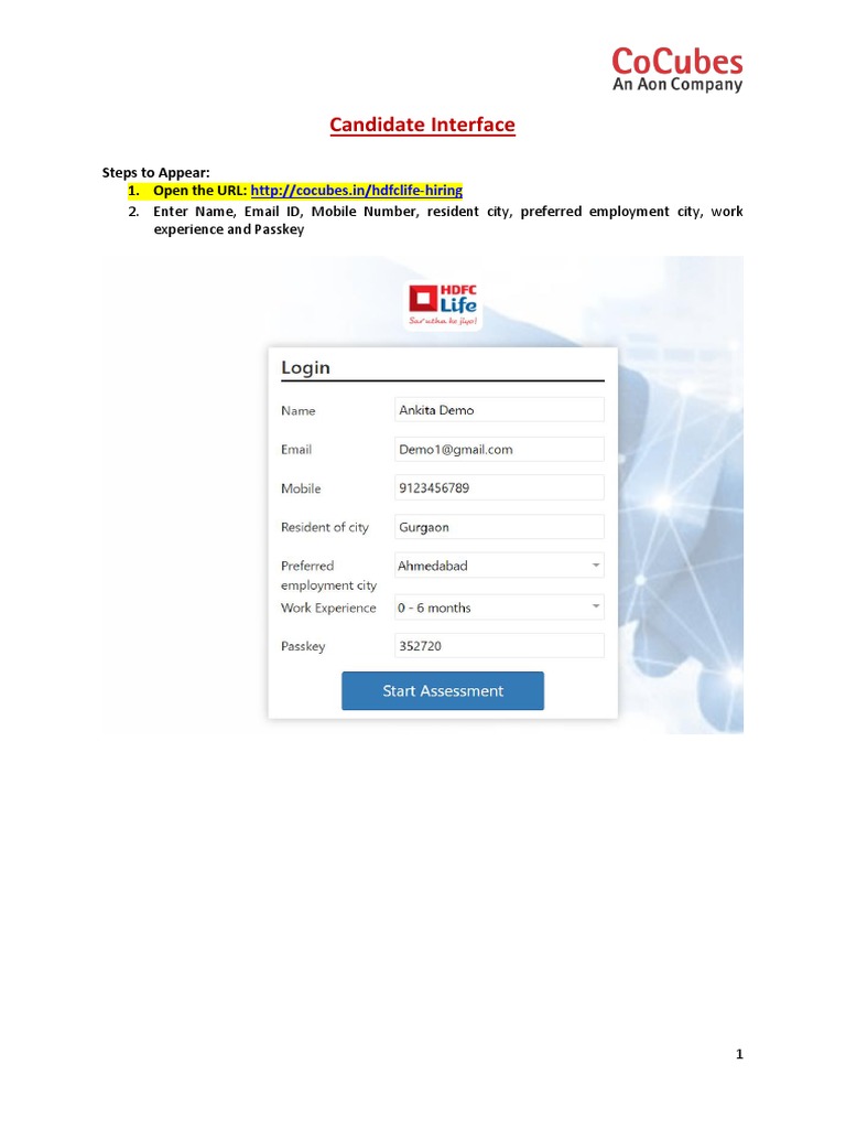 Aon Cocubes Assessment Guide | PDF | Computing | Cyberspace