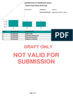 Not Valid For Submission: Draft Only