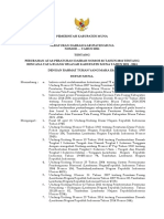 Batang Tubuh Revisi Perda RTRW Muna 2021 - 2041