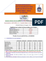 Graminkrushimausamseva Main Dry Farming Research Station Junagadh Agricultural University Targhadia (Rajkot) - 360 023