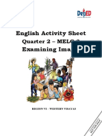 English Activity Sheet: Examining Images