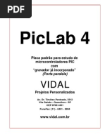 Manual Placa PicLab 4