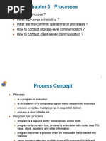 Chapter 3: Processes