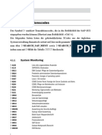 Transaktionscodes Monitoring