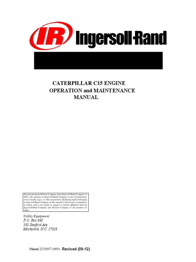 CAT C15 ENGINE REBUILD MANUAL visual data 7