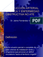 Obstruccion Arterial Cronica