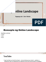 Ang Online Landscape: Tagapag Ulat: Dom Ybañez