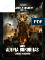 Codex Sororitas - Cartas de Equipo