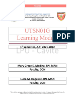 Utsn01G Learning Module: LPU - Cavite