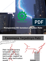 Persyaratan K3 Instalasi penyalur Petir