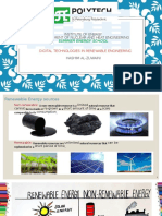 Digital Technologies in Renewable Engineering