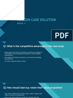 Amazon Case Solution - Final