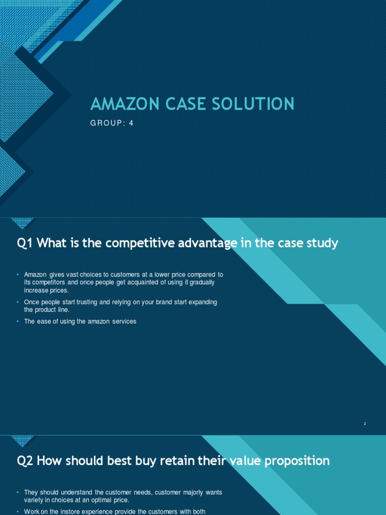 Amazon Case Solution Final PDF