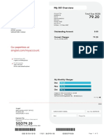 Singtel Bill For DEC 2021 - Suraya Ismail