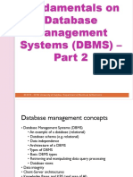 Fundamentals On DBMS - Part 2 - V2.0