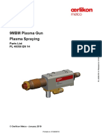 9MBM Plasma Gun Plasma Spraying: Parts List PL 40350 EN 14