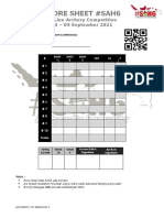 Score Sheet Sah6 Div - Compound