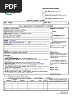 RMA Request Form Template | PDF | Technology & Engineering