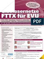 Glasfasernetze FTTX Für EVU