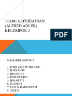 Teori Kepribadian Alfred Adler Kel.2 - 2