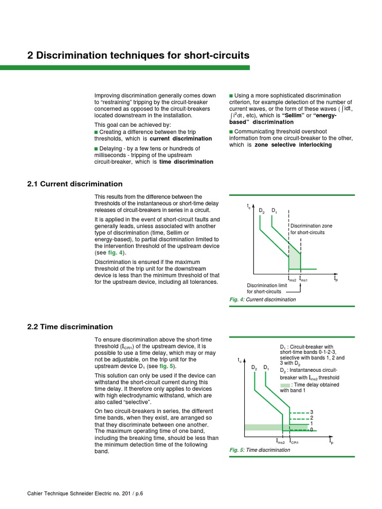 ECT201 - Discrimination With LV Power Circuit-Breakers 8 | PDF ...