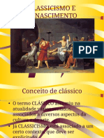 Classicismo e Renascimento (1)